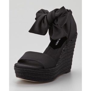 Donald J. Pliner Shoes - Donald J Pliner Crepe-Elastic Espadrille Wedge Donald J. Pliner Shoes - Donald J Pliner Crepe-Elastic Espadrille Wedge